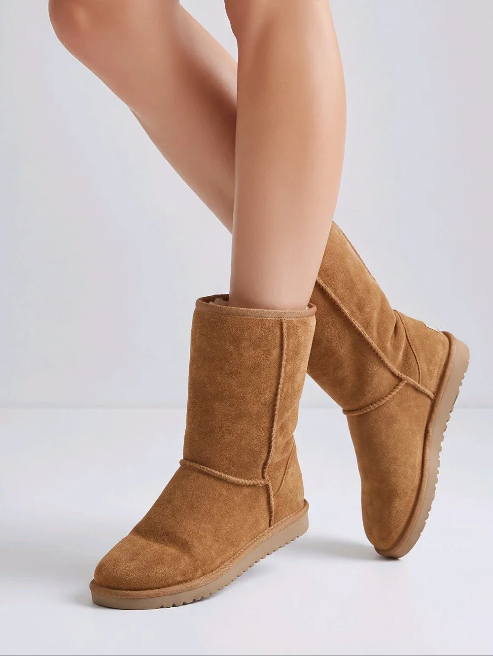 Koolaburra by UGG Chestnut Suede Tall Winter Boots